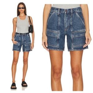 NWT Agolde Cooper Cargo Short in Ambition Revolve